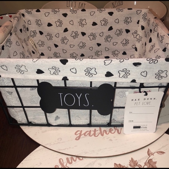 NWT Rae Dunn Toys Basket